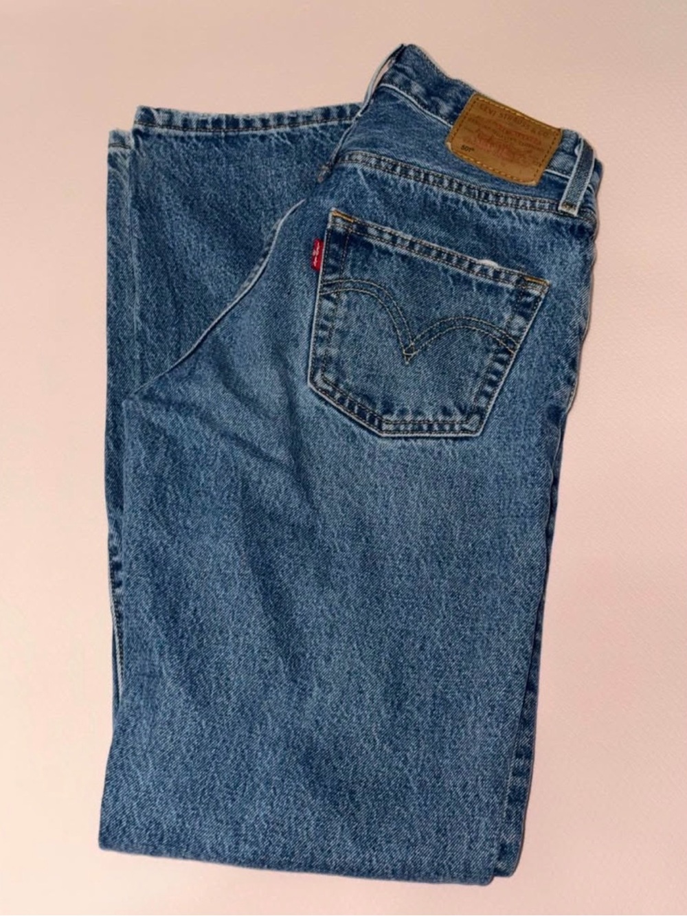 Levi's Women’s 501 Blue Denim Jeans